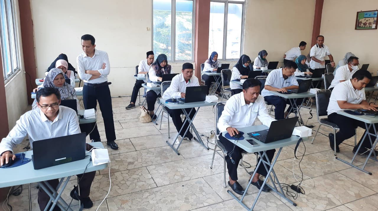 PTIPD Melakukan Pendampingan Kegiatan Self Assessment Tenaga Kependidikan IAIN Syekh Nurjati Cirebon